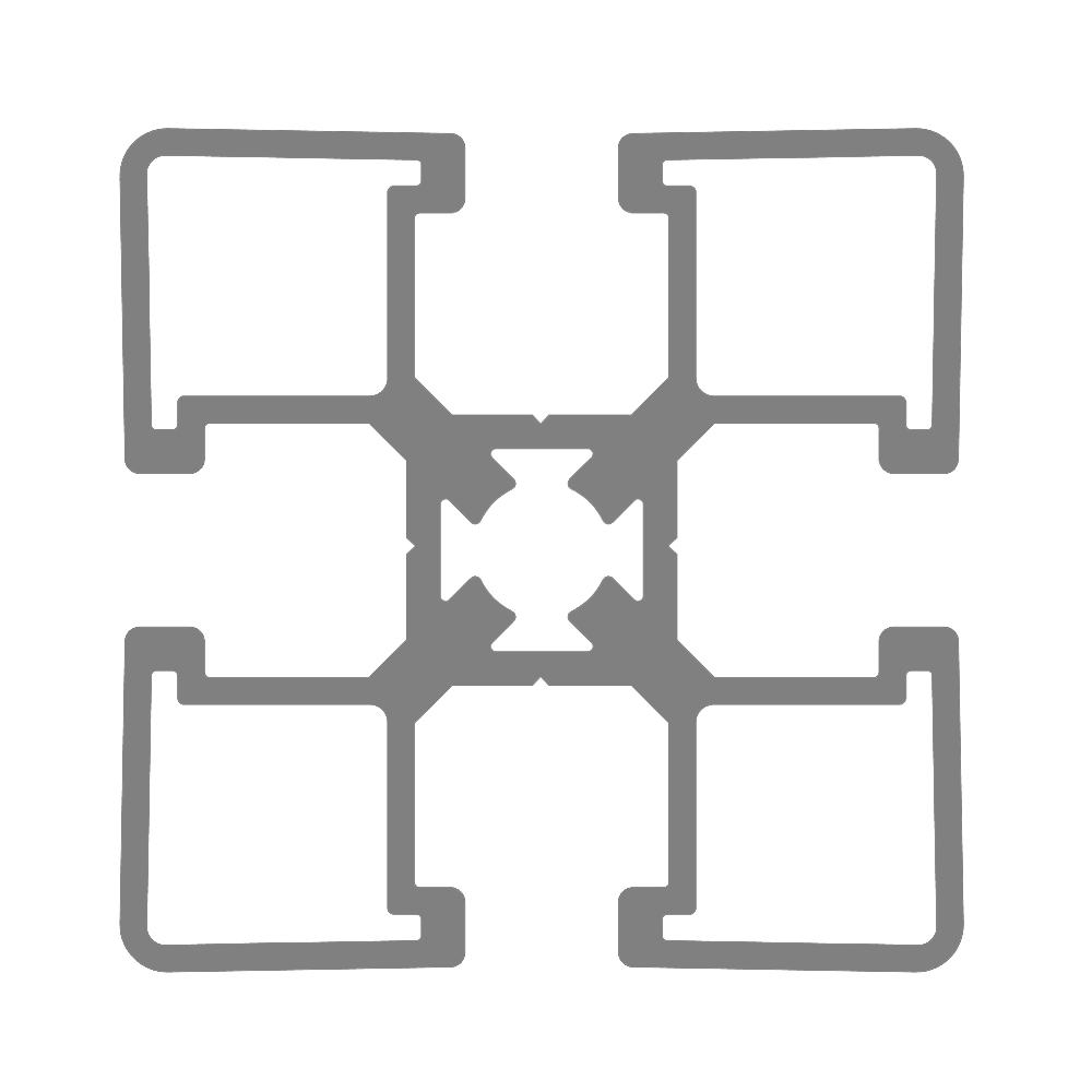 Modular aluminum extrusion application example 2